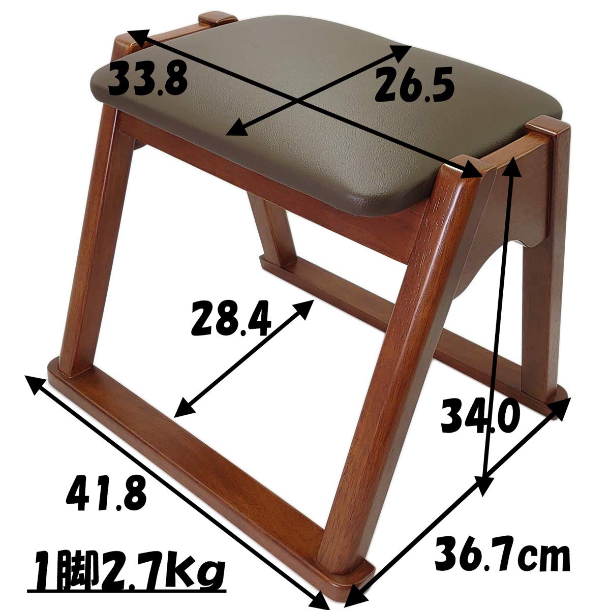 Amazon｜椅子 本堂用 木製 積み重ねタイプ 仏壇用 イス 多目的 座椅子