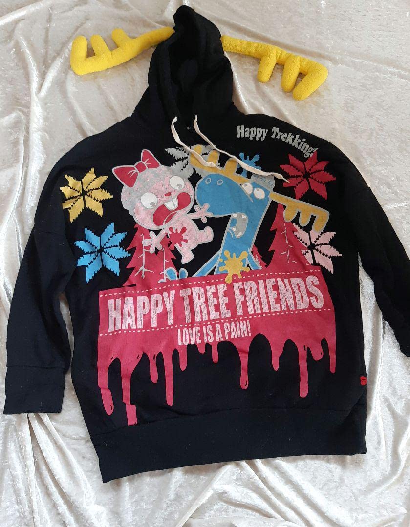 Amazon.co.jp: ハッピーツリーフレンズ ランピー パーカー スウェット