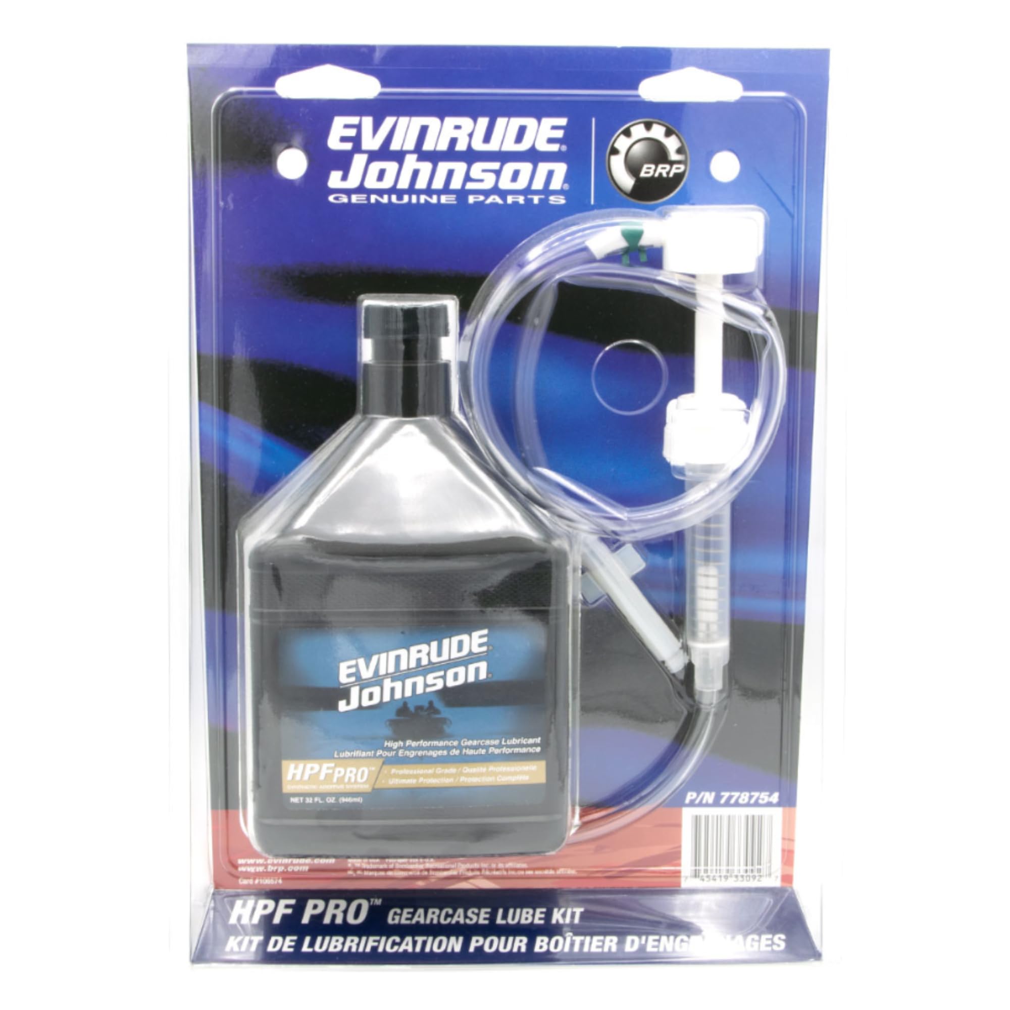 Amazon.co.jp: Johnson Evinrude HPF PRO ギアケース 潤滑油キット
