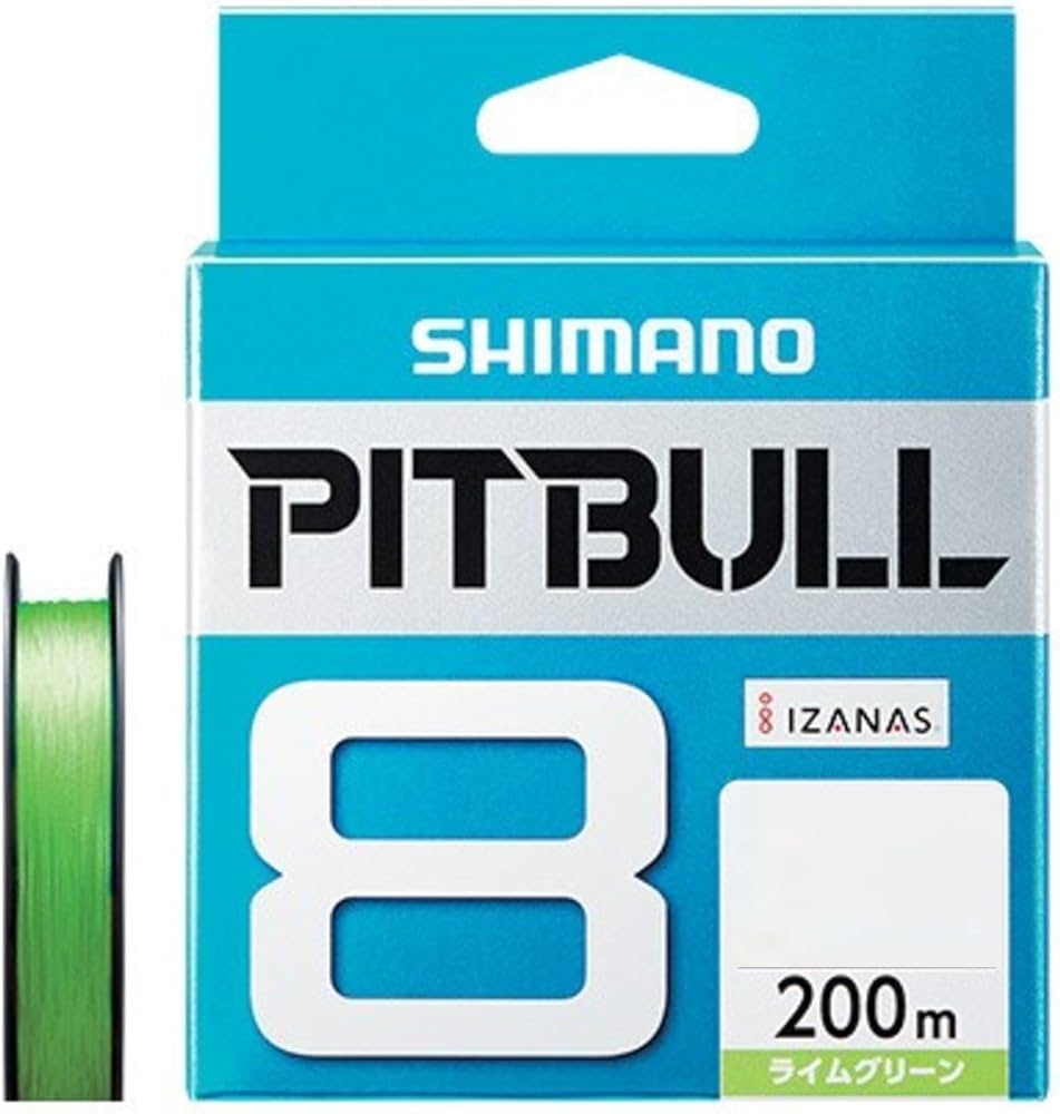 Amazon.co.jp: シマノ(SHIMANO) PEライン ピットブル 8本編み 200m 0.6