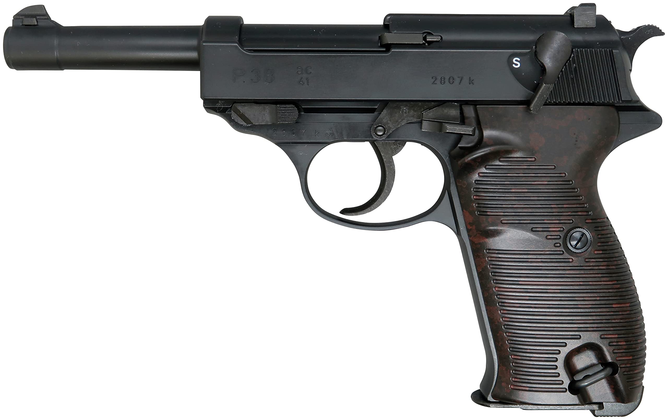 マルゼン P38 Detachable 漆黒のマット ブラック マルゼン P38