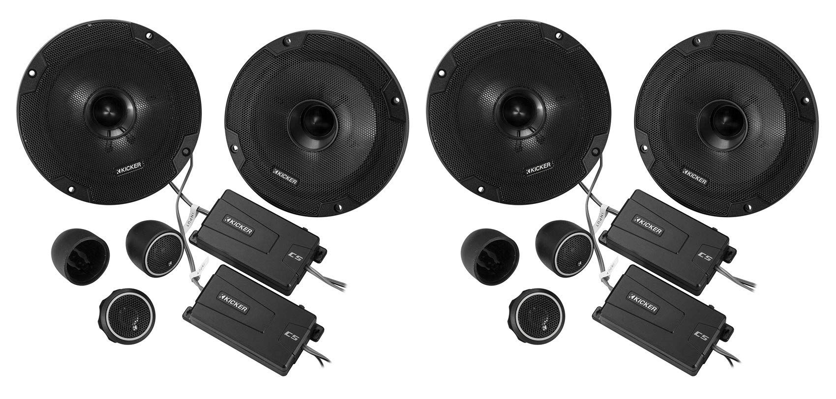 Amazon.com: KICKER 2 Pairs 46CSS654 6.5