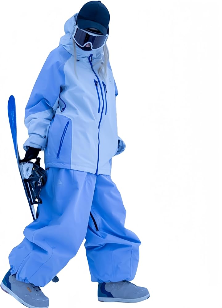 Amazon.co.jp: [COSPLEE] AIRPOSEスキーウェア メンズ レディー 上下