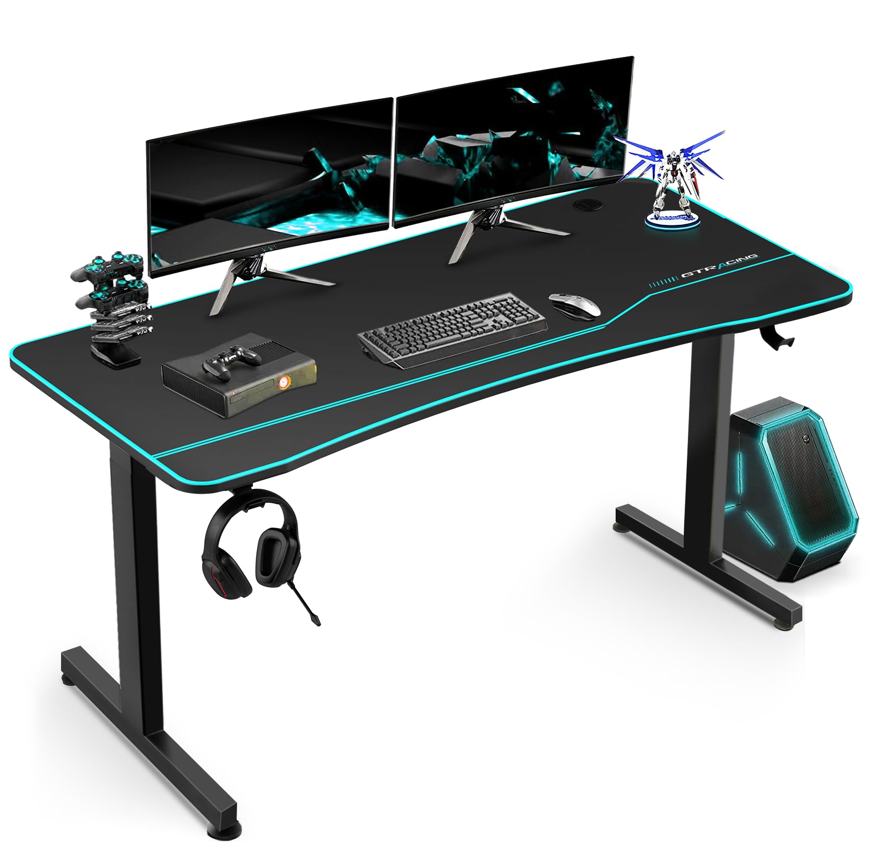 Amazon.co.jp: GTRACING ゲーミングデスク パソコンデスク 「メーカー