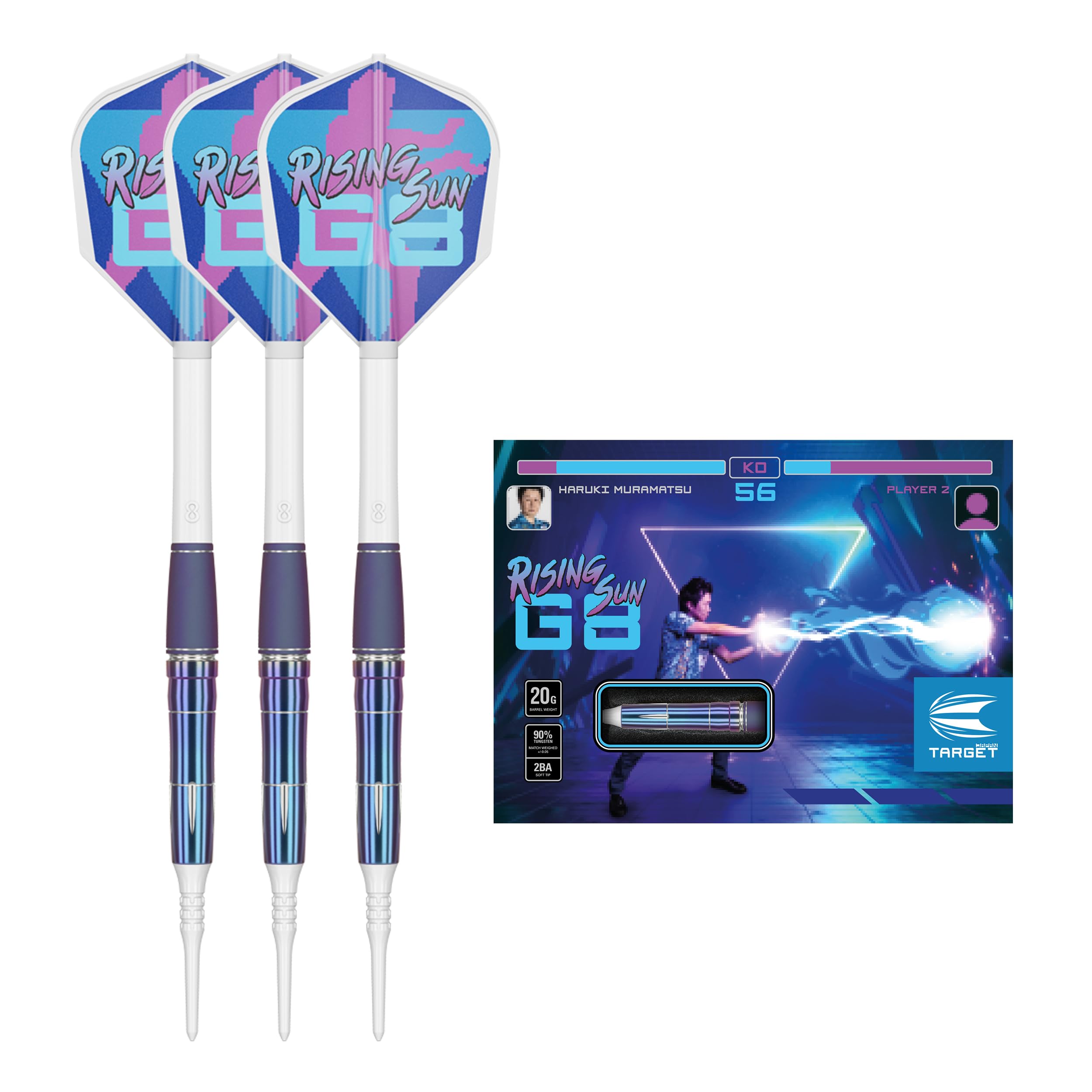 Amazon | TARGET（ターゲット）RISING SUN G8 2BA SOFT TIP