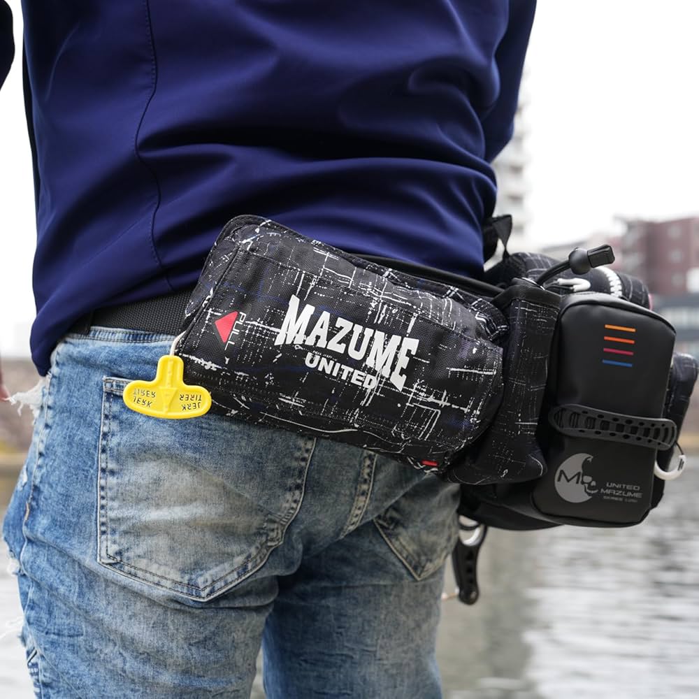 Amazon | mazume インフレータブルポーチ(ウエストバッグ取付用)MZLJ