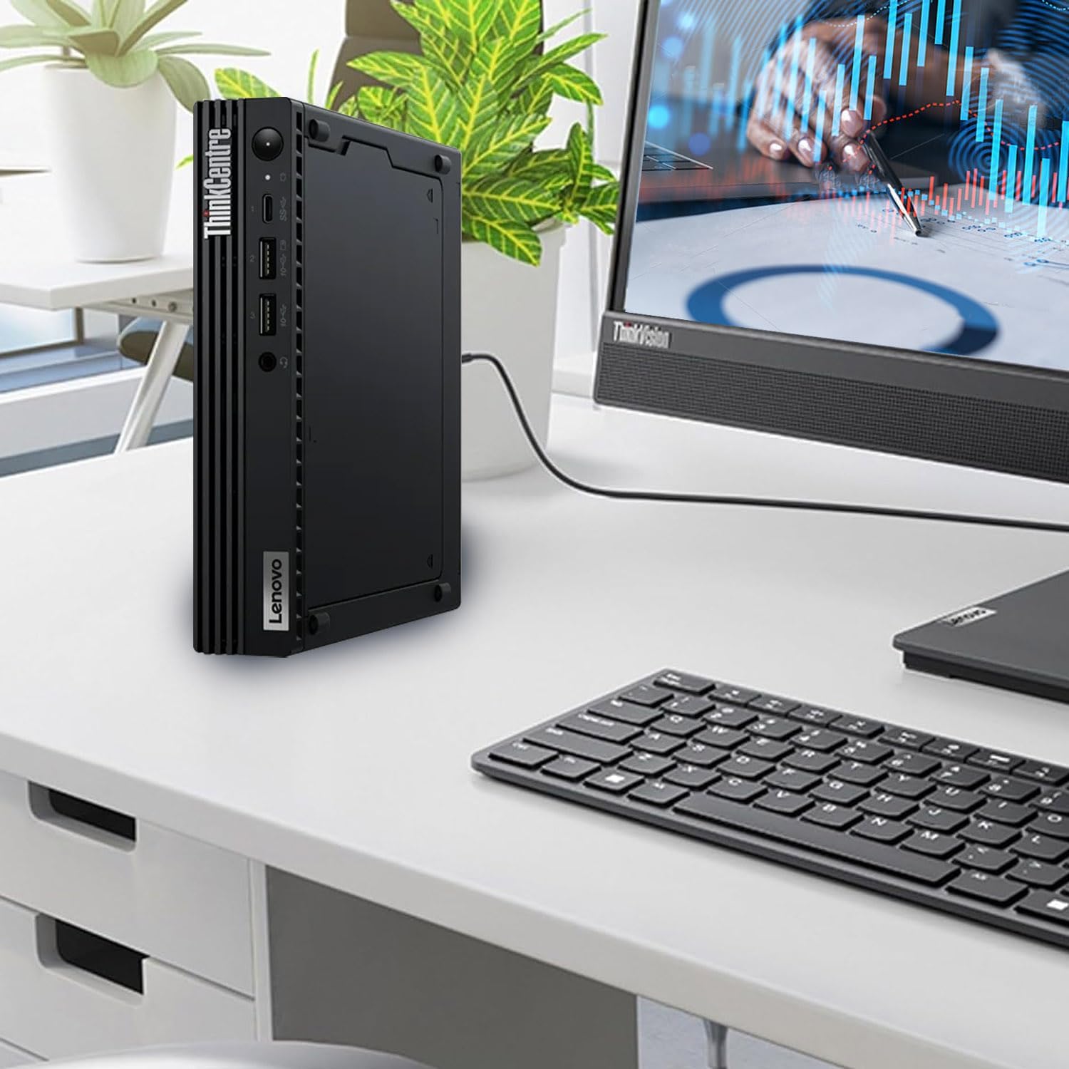 Amazon.com: Lenovo ThinkCentre M70q Tiny 1L Business Desktop