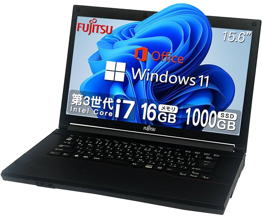 FUJITSU】爆速 Core i7/新品SSD128GBノートパソコン B2 i7爆速 富士通