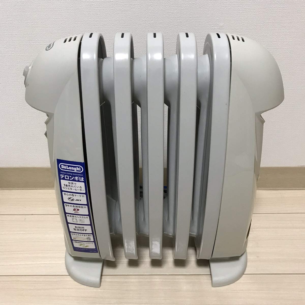 Amazon | DeLonghi オイル・ラジエターヒーター L字型フィン5枚 ミニ