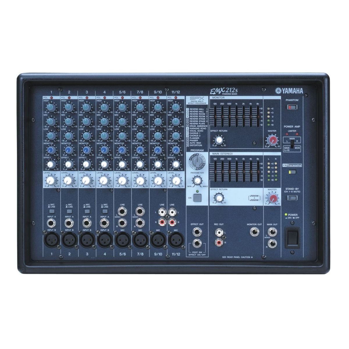 Amazon | YAMAHA ボックス型パワードミキサー EMX212S | ミキサー