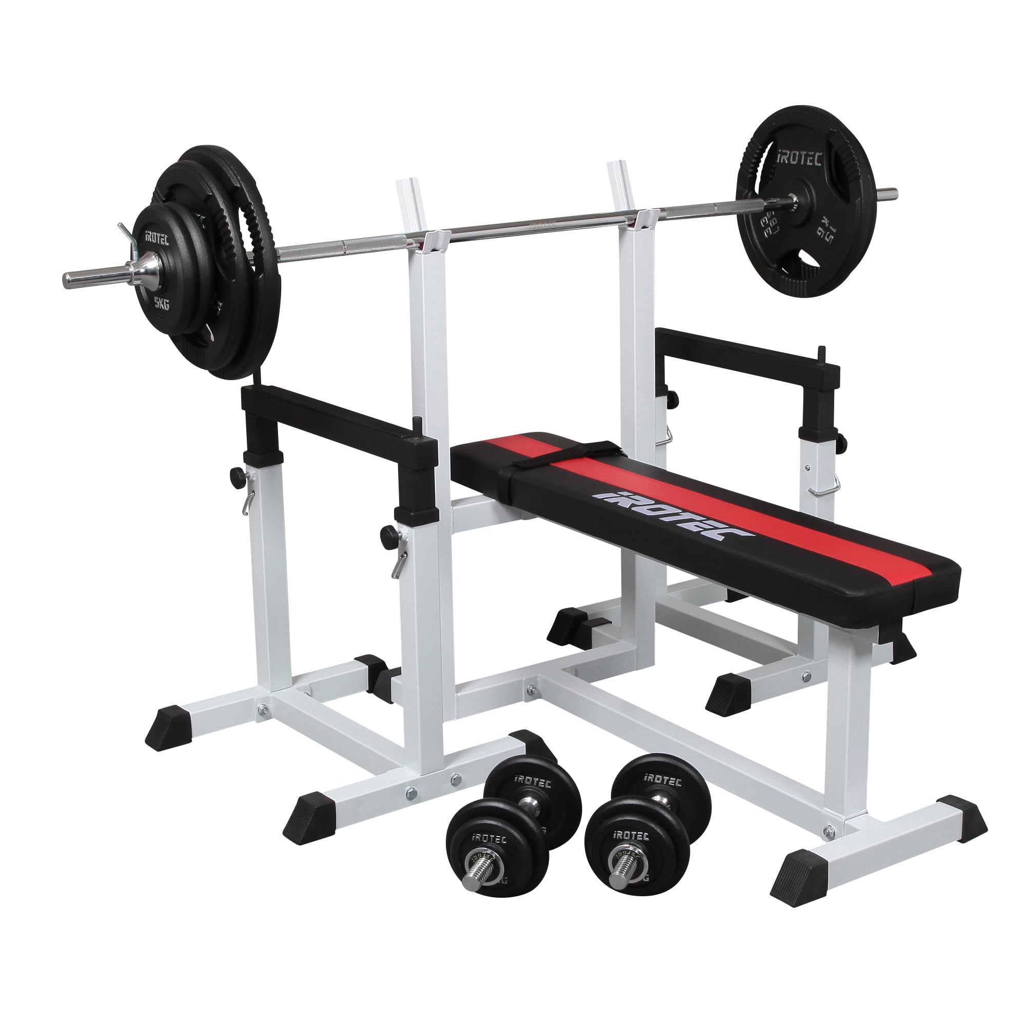 トレーニングベンチ ダンベル29kg マットセット irotec flybird