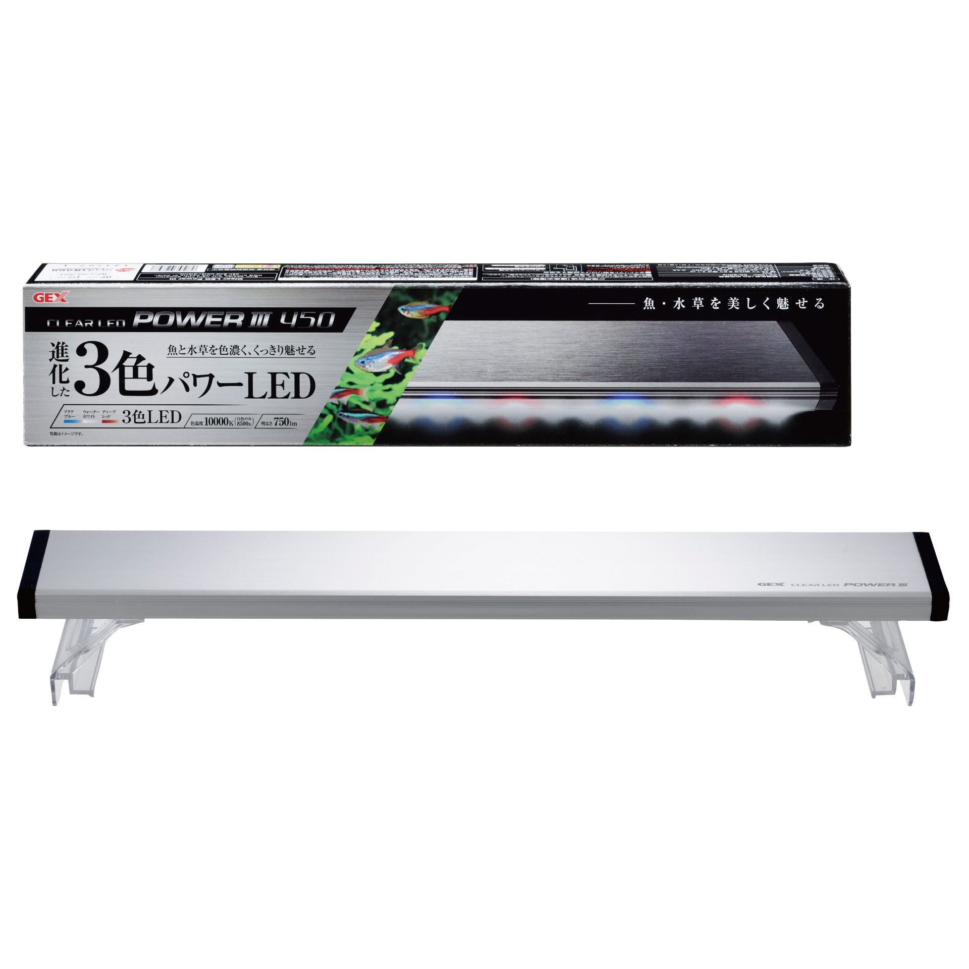 Amazon | ジェックス GEX クリアLED POWER III 450 明るさ750lm 色温度