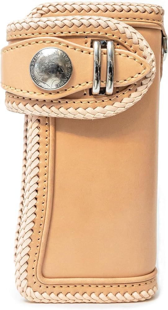 Amazon | 栃木レザー 長財布 ライダースウォレット バイカーズ