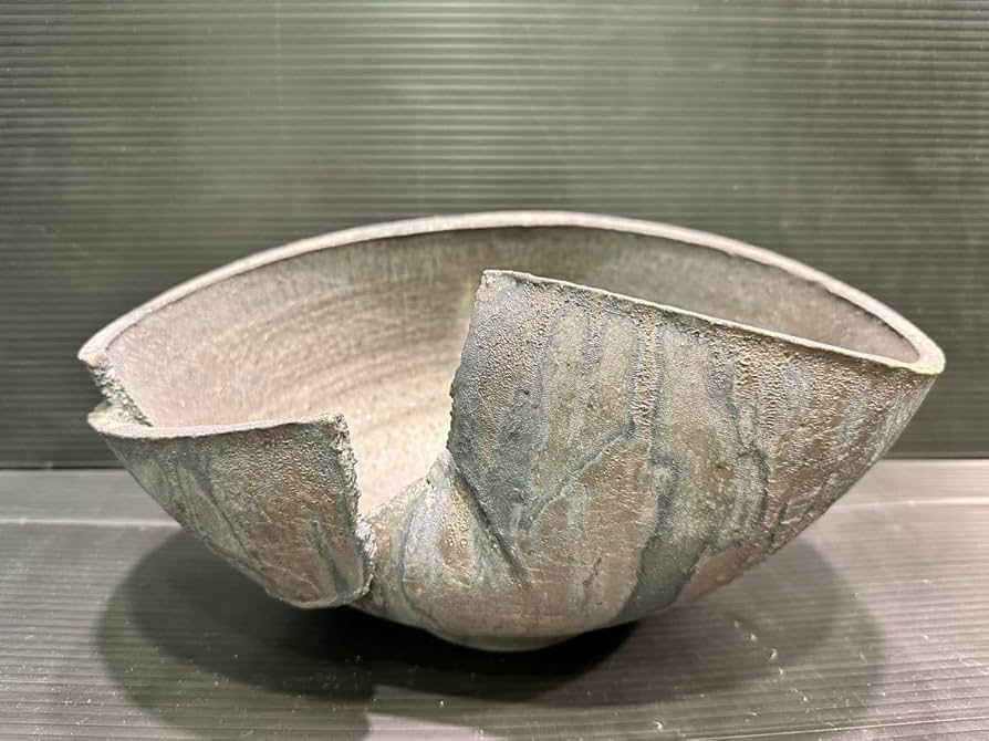 細川政己 陶器製 植木鉢 鉢 大鉢 細川政己 大鉢 y鉢 激安