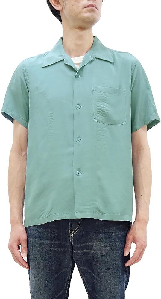 Amazon.co.jp: [スタイルアイズ] ボウリングシャツ 東洋 メンズ 半袖