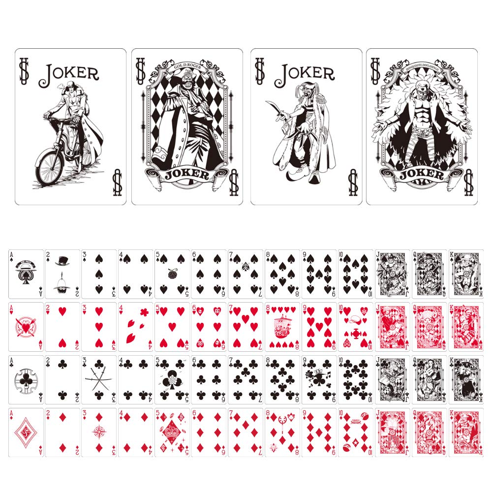 Amazon.co.jp: ワンピース バイスクル トランプ : おもちゃ