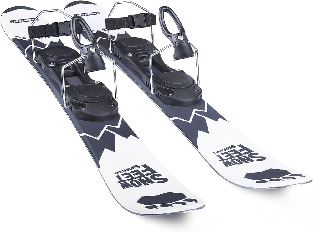 Amazon | 雪のためのショートミニスキー | スノーブレード スキボード