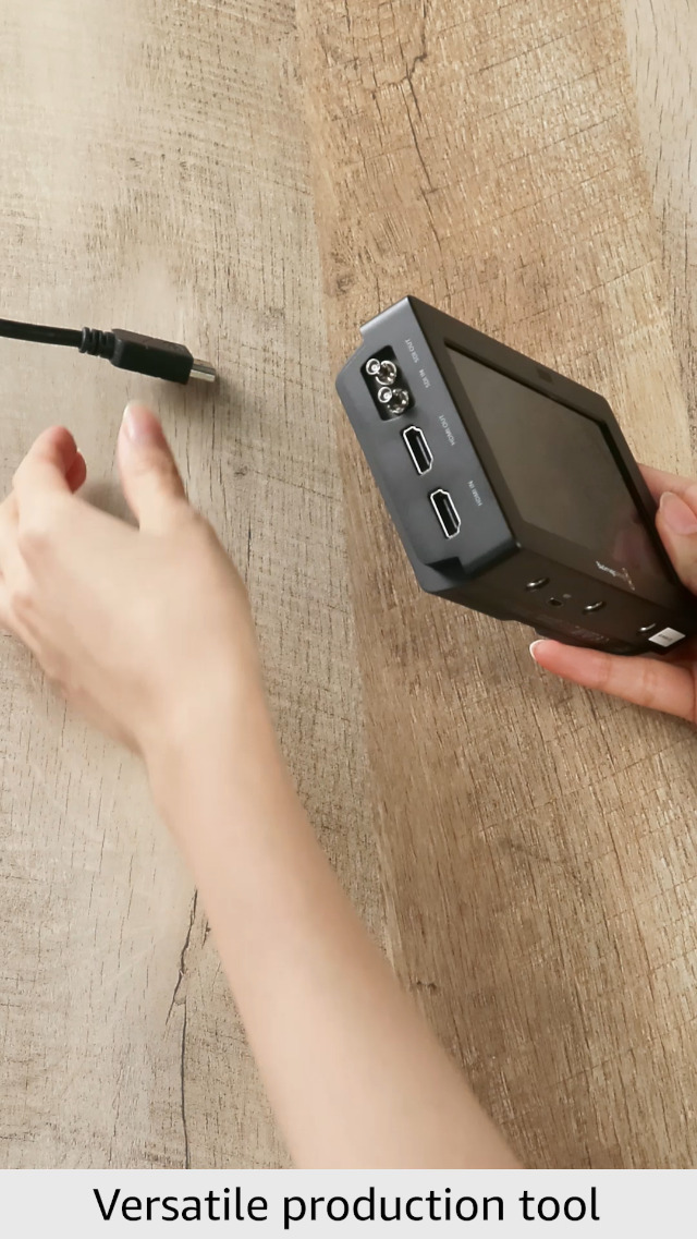 Amazon.com : Blackmagic Design Video Assist 5'' 3G Portable