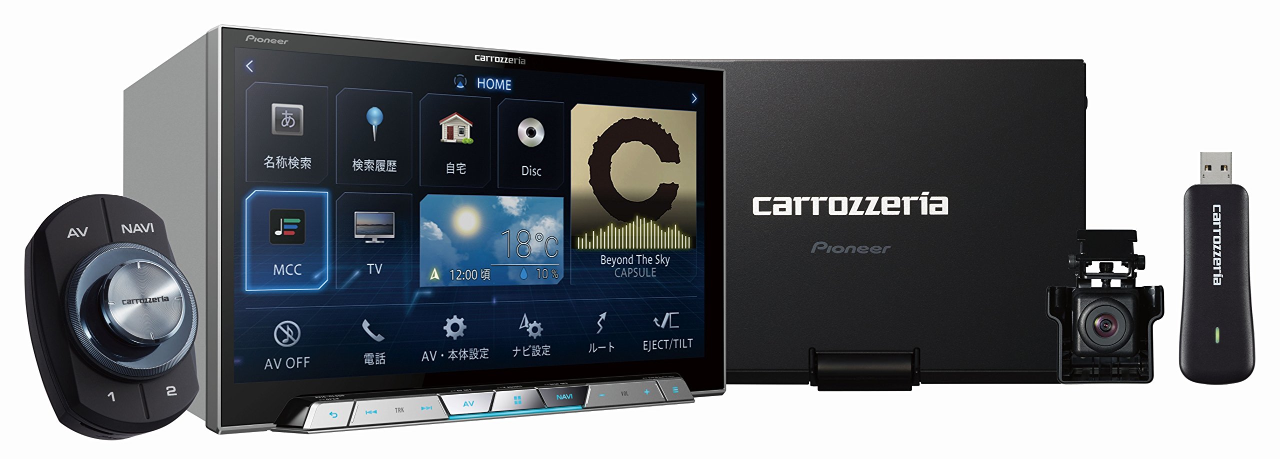 Amazon | Pioneer カーナビ AVIC-CL900-M 8インチ サイバーナビ 無料