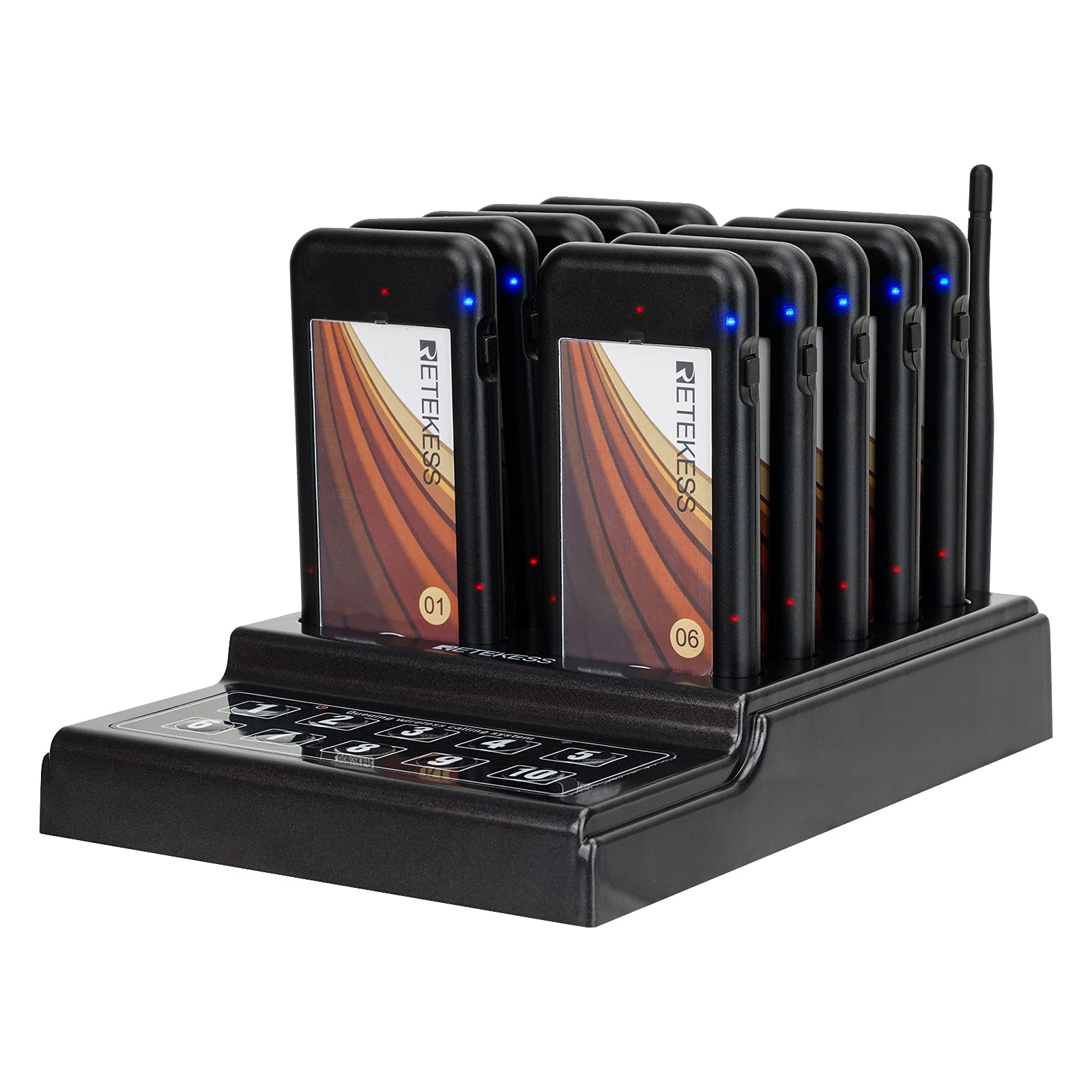 Amazon.co.jp: Retekess TD174 呼び出しベル 受信機10台 【電波法適合