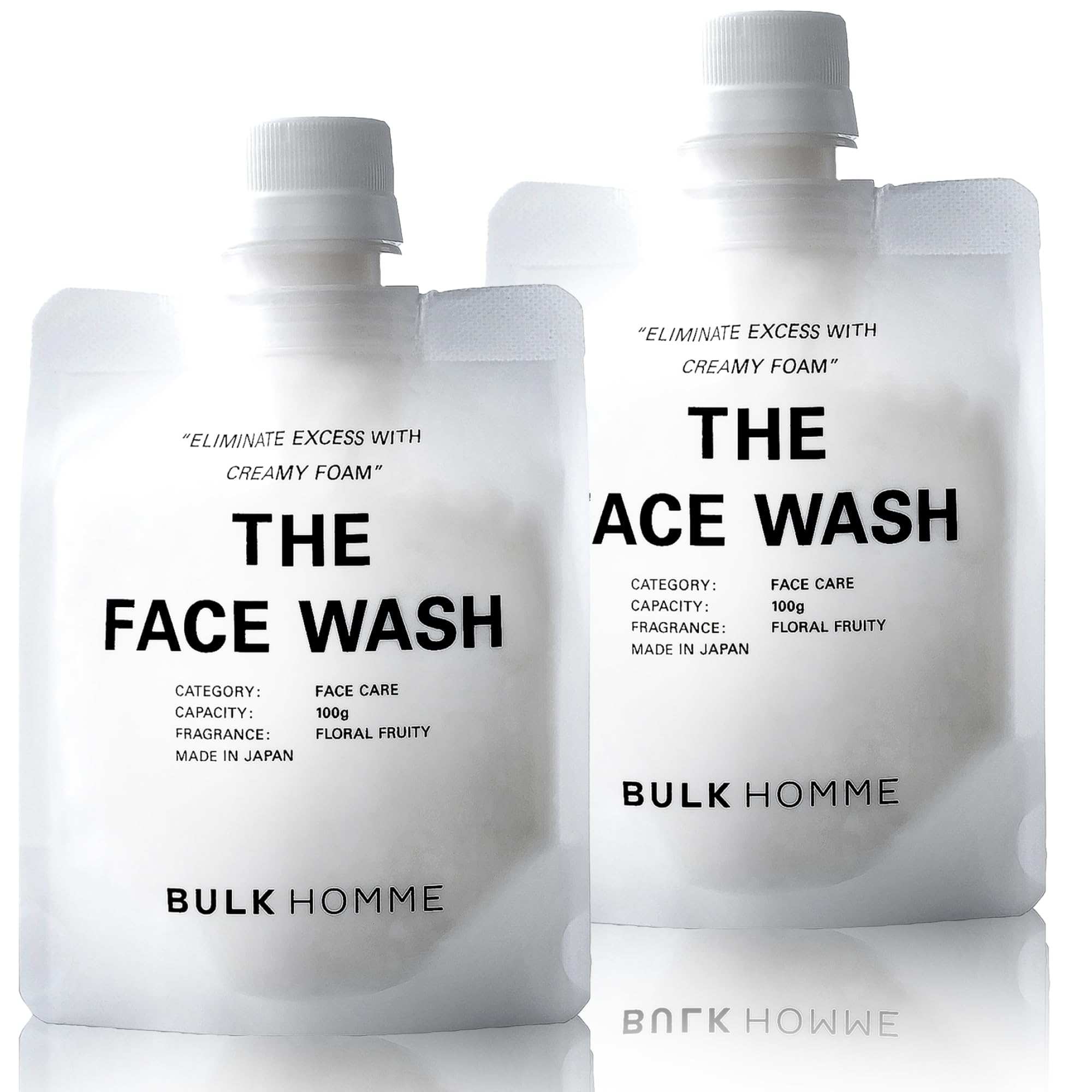 Amazon | バルクオム 洗顔 メンズ 100g 2個セット THE FACE WASH 泡 泡