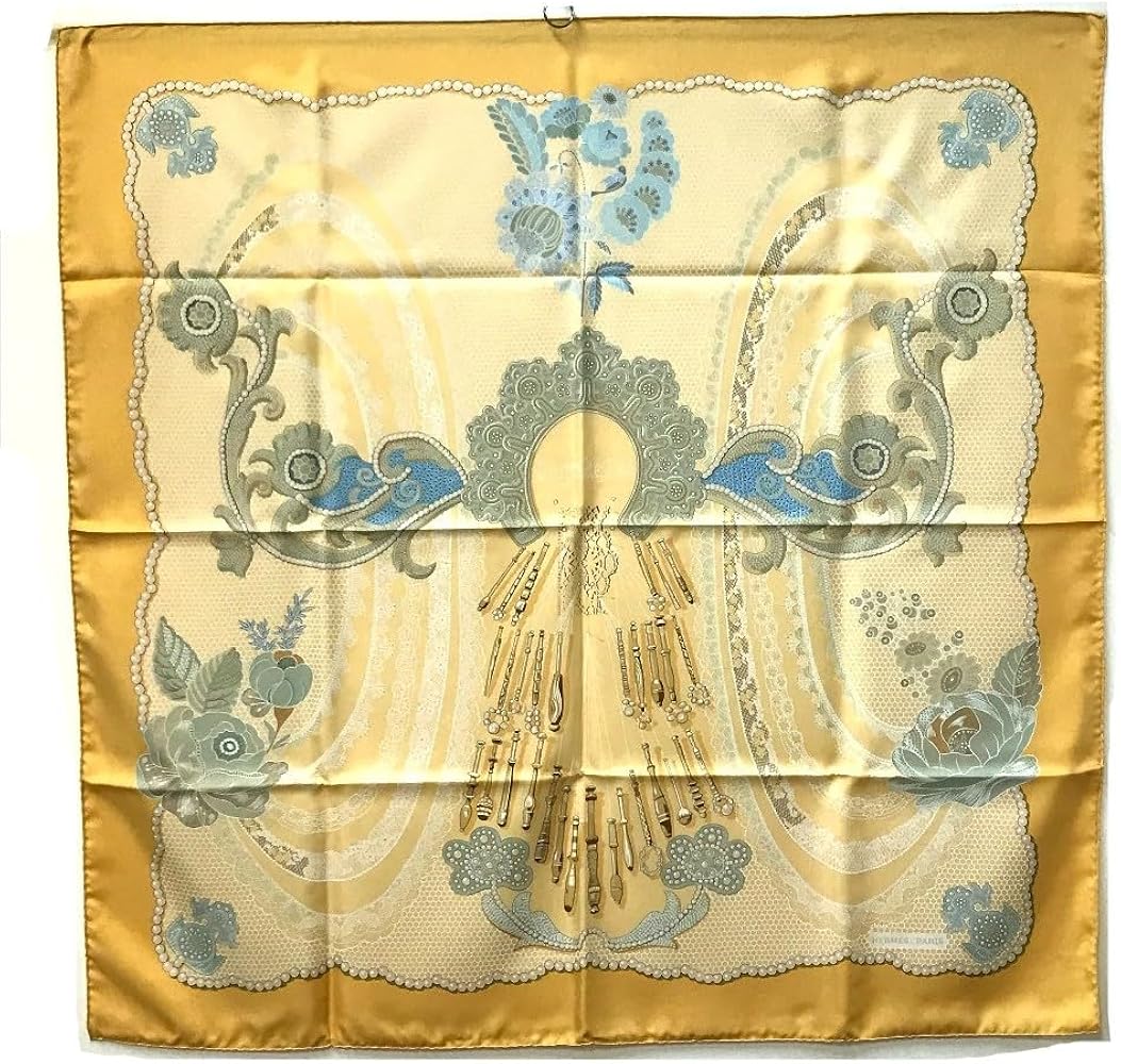 Amazon.co.jp: HERMES(エルメス) DoigtsdeFee妖精の指カレ90スカーフ