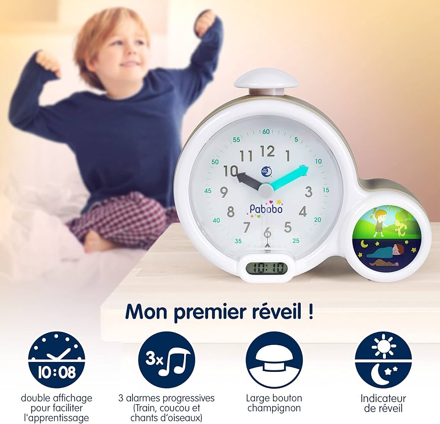 Amazon.com: Claessens' Kids Kid'Sleep My First Alarm Clock and