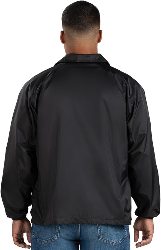 Amazon.com: Augusta Sportswear Nylon Coach's Jacket/Lined - Rain
