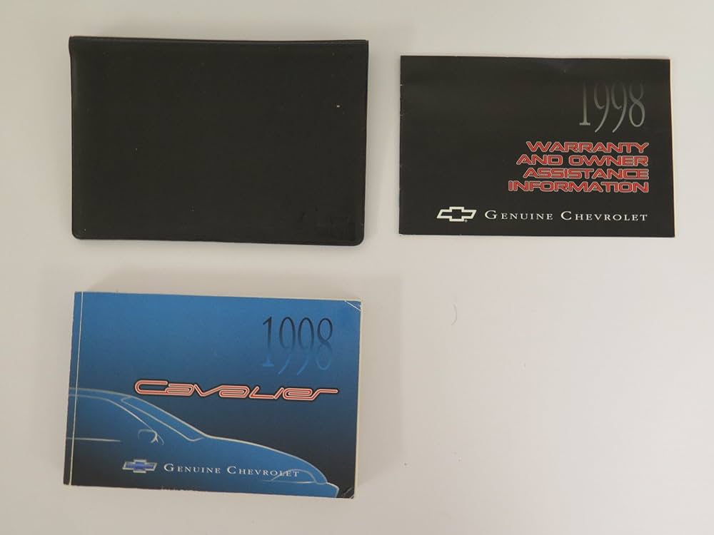 1998 Chevrolet Cavalier Owners Manual: Chevrolet: Amazon.com: Books