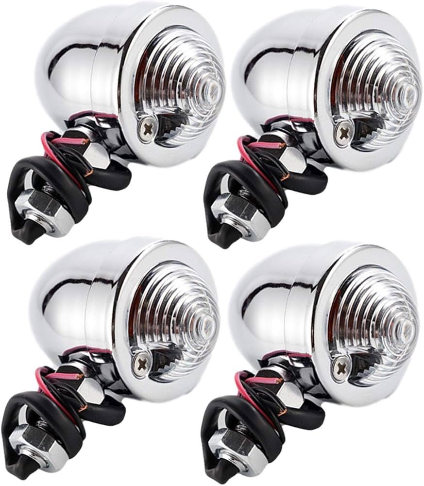 Amazon | マローサム バイク 用 アメリカン な 弾丸型 ブレット