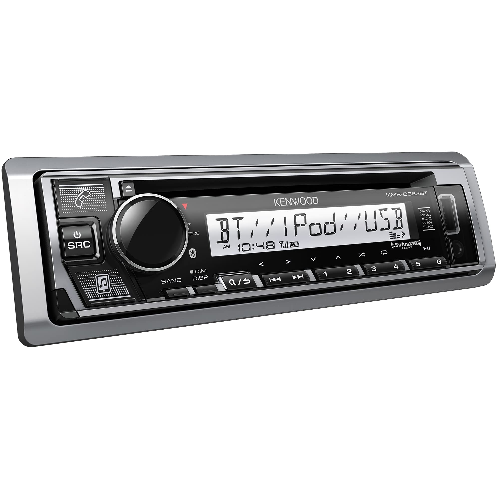 Amazon.com: KENWOOD KMR-D382BT (50W x 4Ch) Single Din Car/Marine