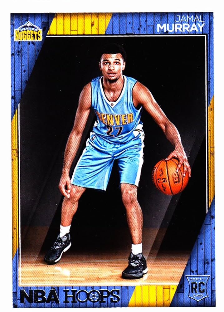 Amazon.com: 2016-17 NBA HOOPS JAMAL MURRAY RC ROOKIE CARD : Sports