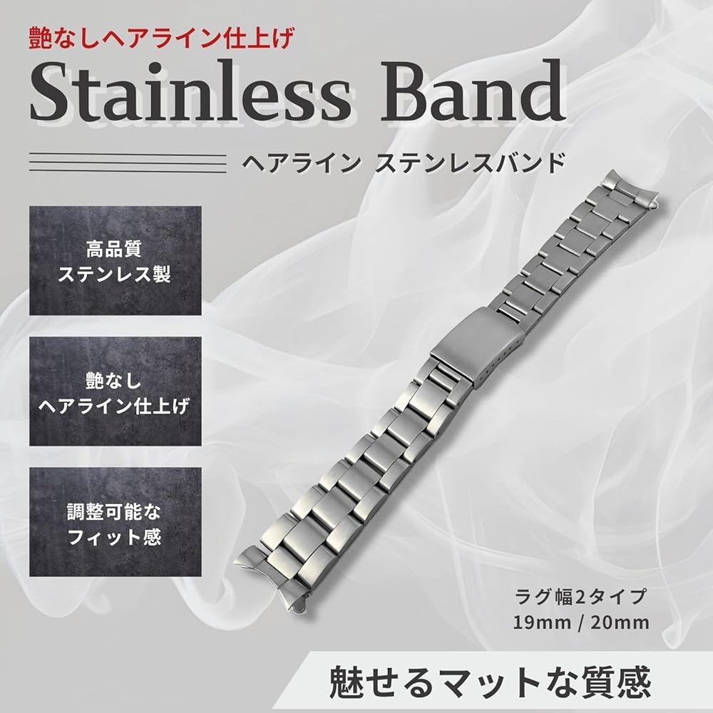 Amazon.co.jp: [adzu] ロレックスと互換性あり ステンレスバンド
