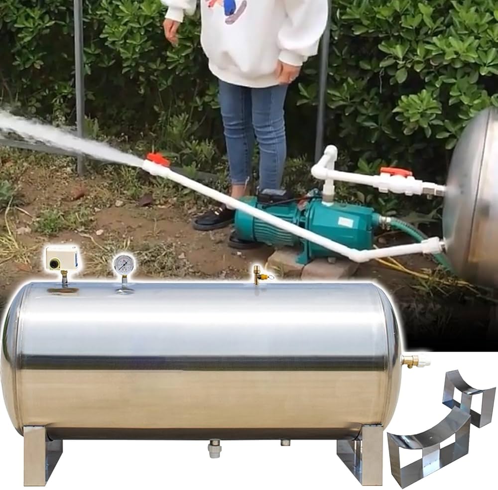 Amazon.co.jp: 浅井戸ポンプ用井戸水圧力タンク、20 26 40 50 60 65 80