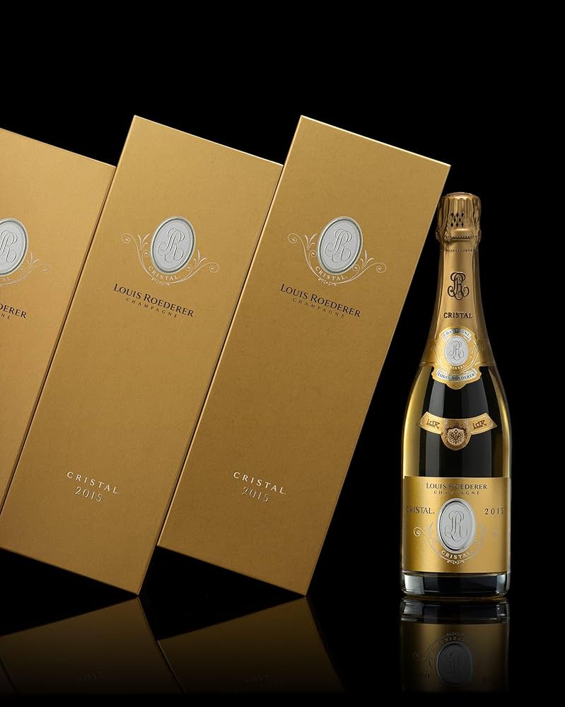 Amazon.co.jp: ルイ・ロデレール クリスタル・ボックス 瓶 750ml