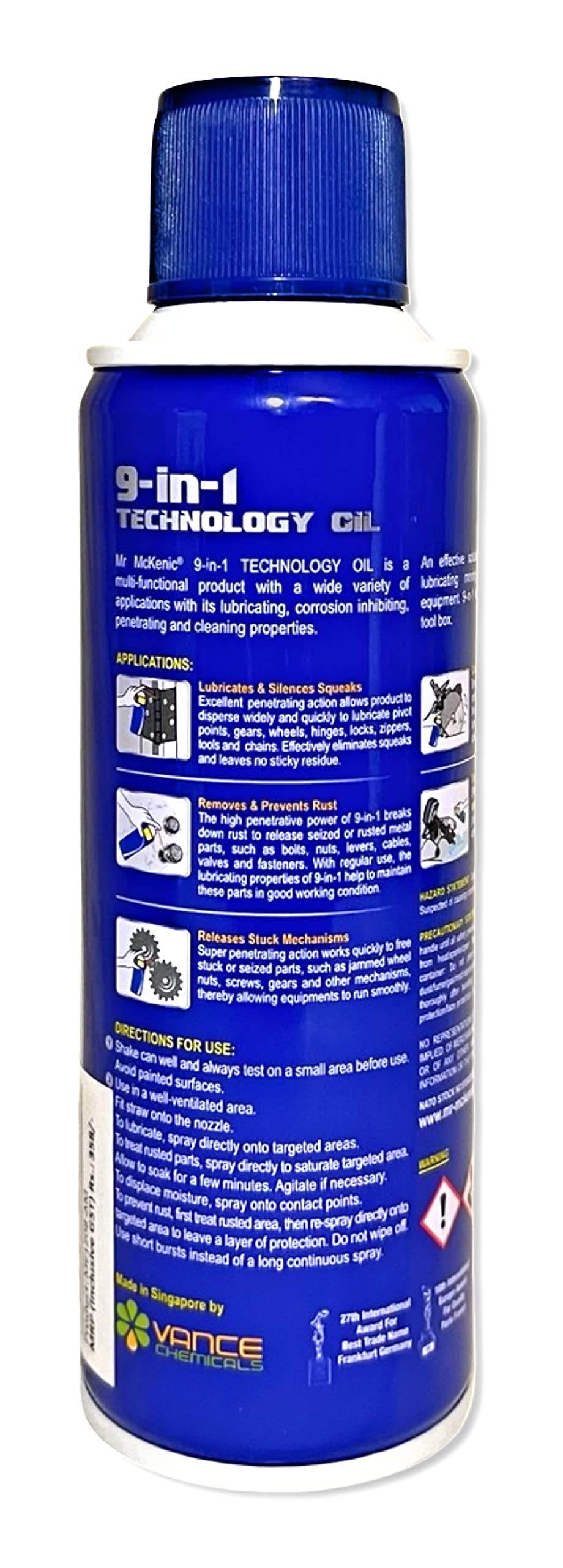 Mr Mckenic 9-in-1 Technology Oil - Multiple Maintenance Spray