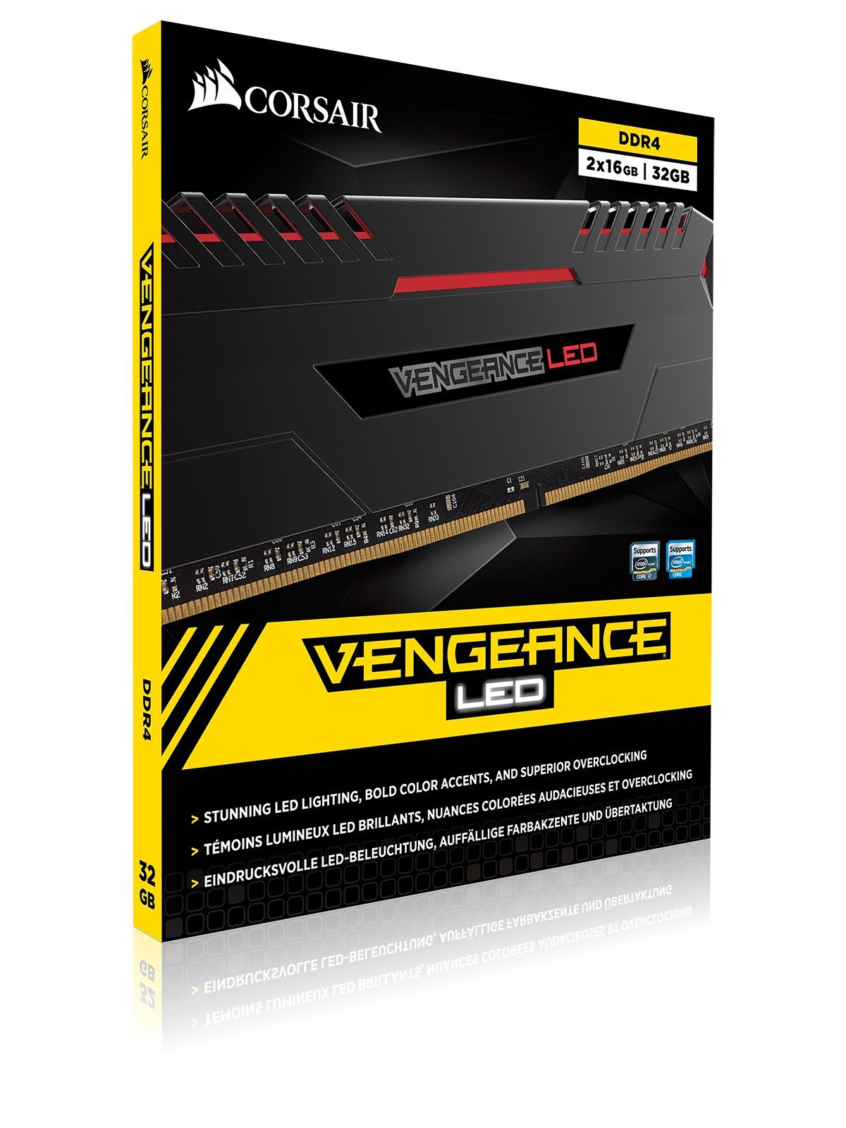 Amazon | Corsair Vengeance LED 32GB (2x16GB) DDR4 3000 (PC4-24000