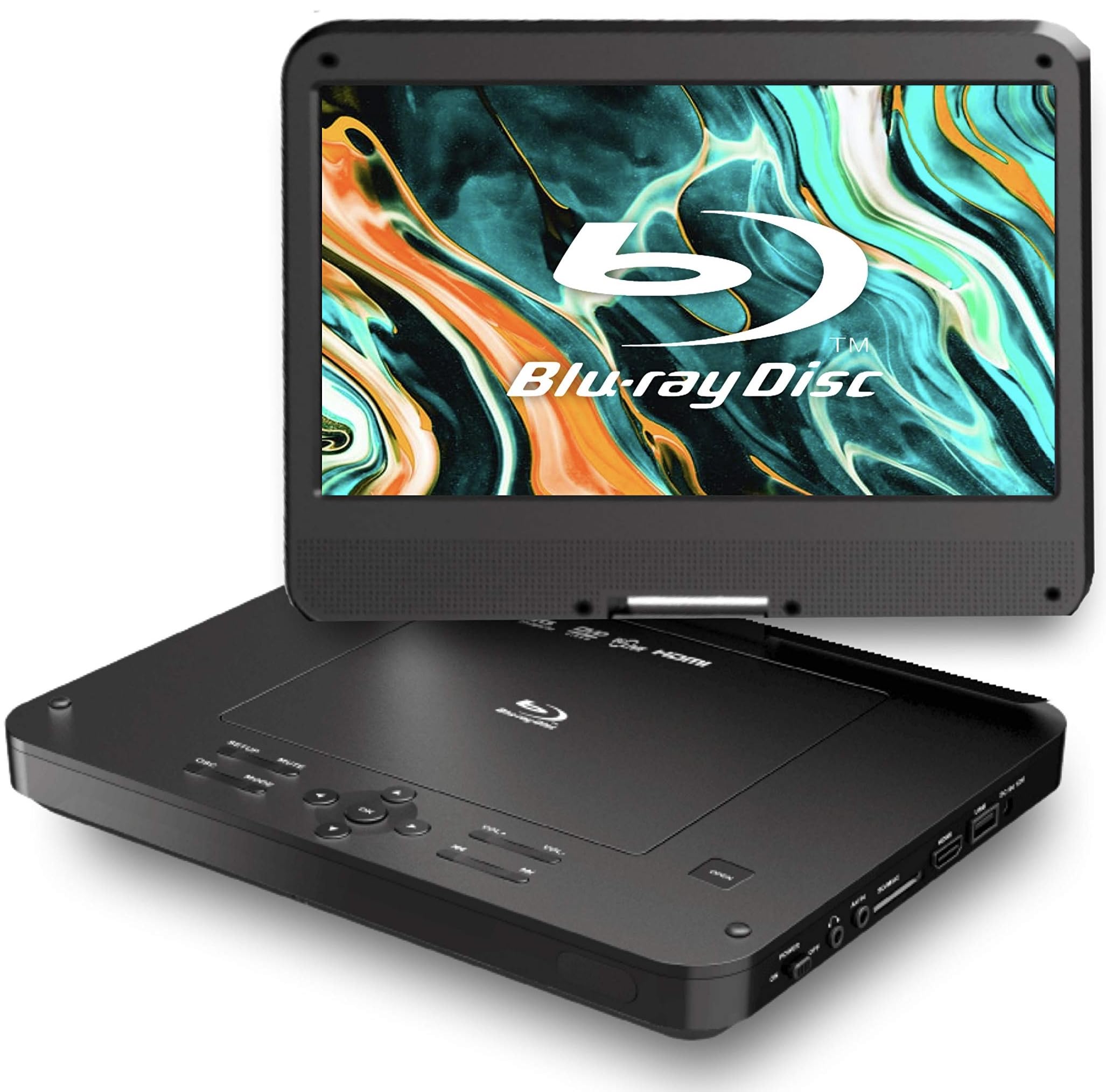 Amazon | Superbe 10インチ ポータブルブルーレイプレーヤー BD DVD