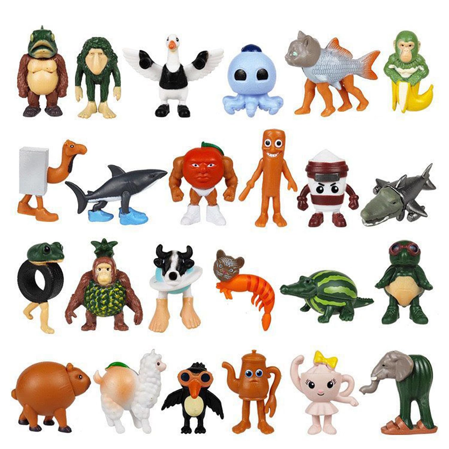 Amazon.co.jp: [24点入り]イタリアン ブレインロット フィギュア 高さ