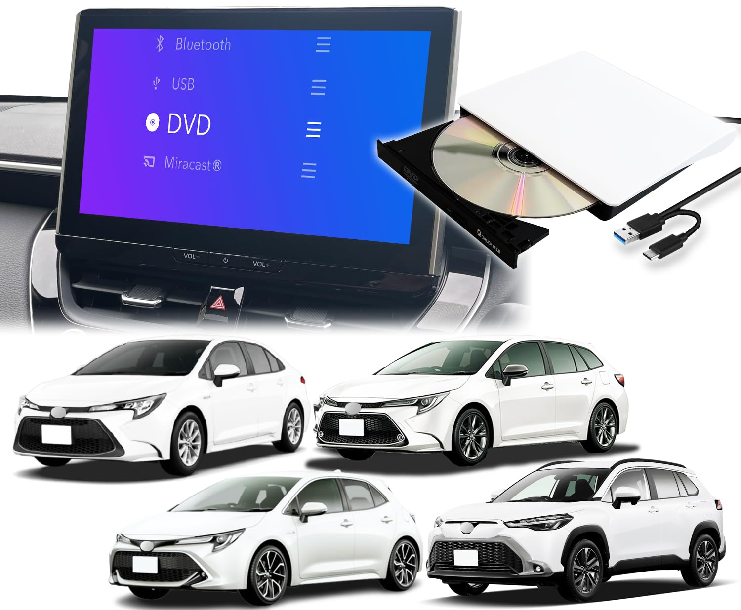 Amazon.co.jp: 【カローラシリーズ適用】OMEGATECH【国内正規品】専用