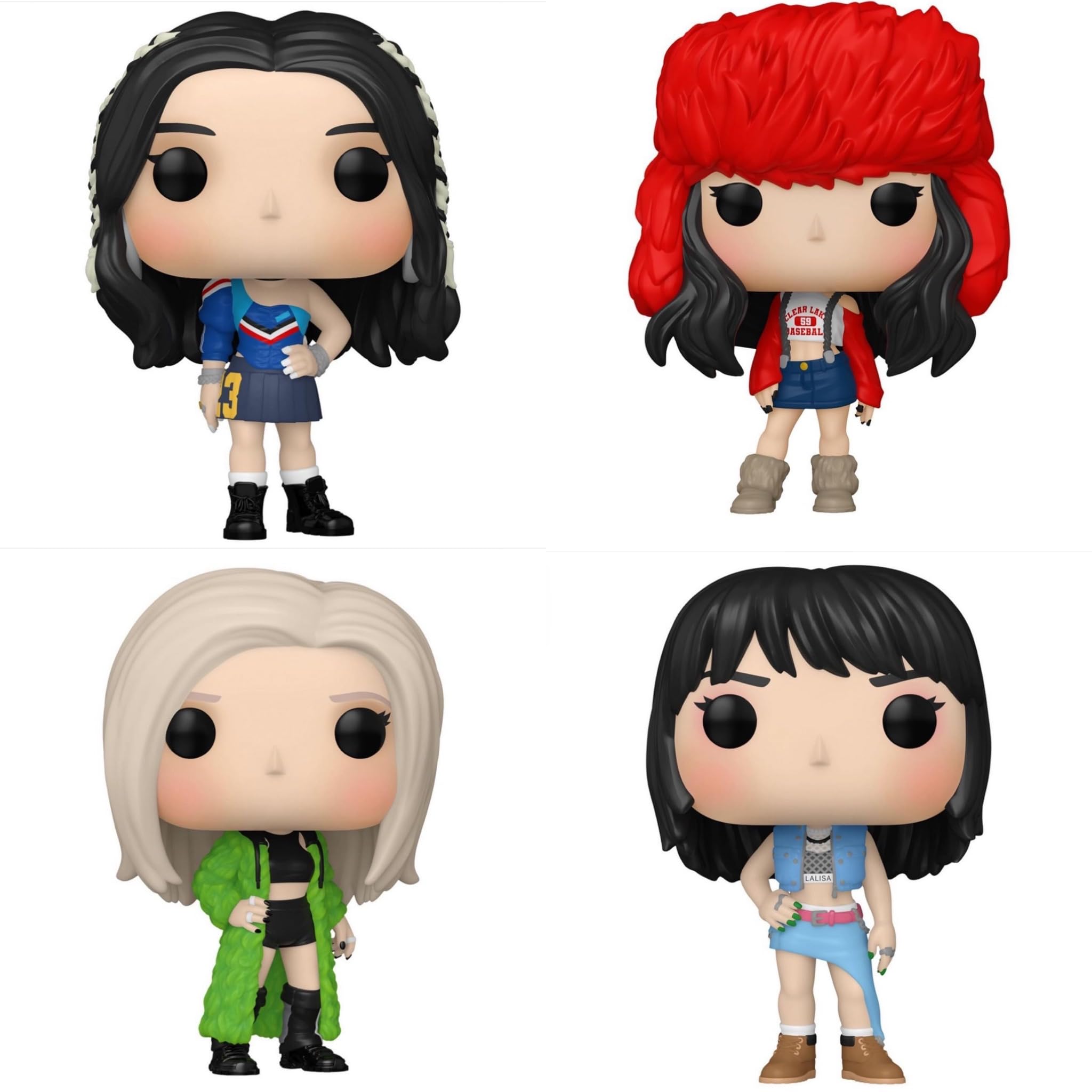 Amazon.co.jp: Funko Pop! Blackpink - リサ、ジェニー、ジスー