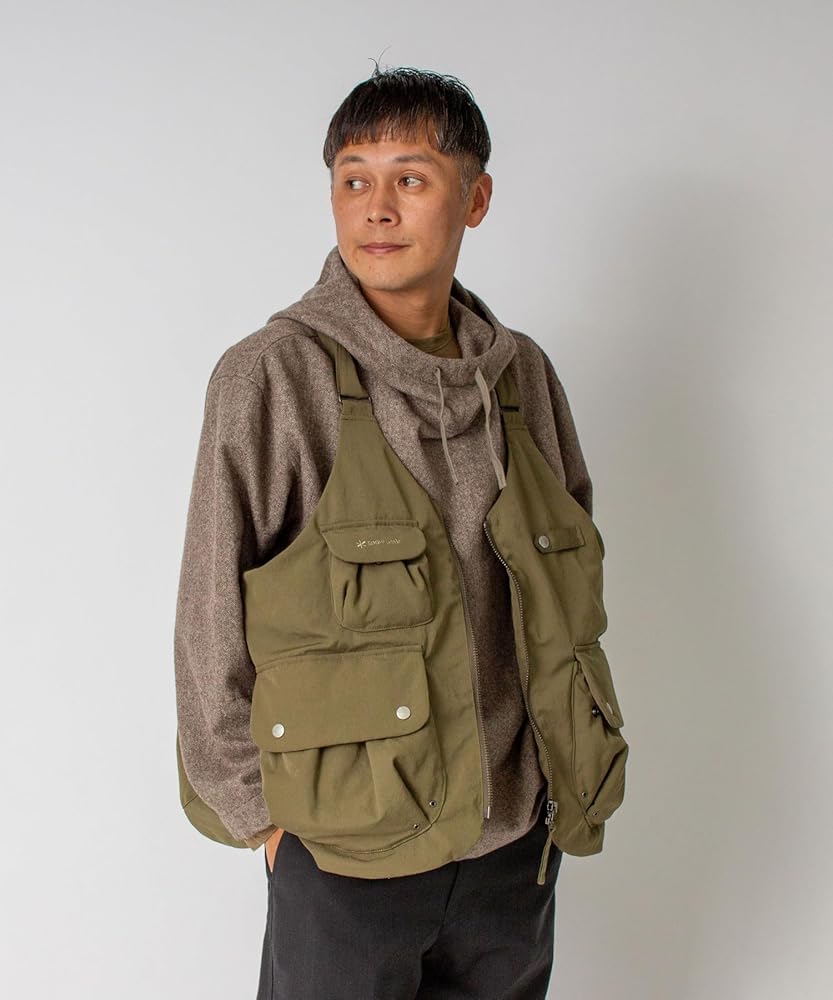 Amazon | [スノーピーク] ダウンベスト TAKIBI Down Vest Olive