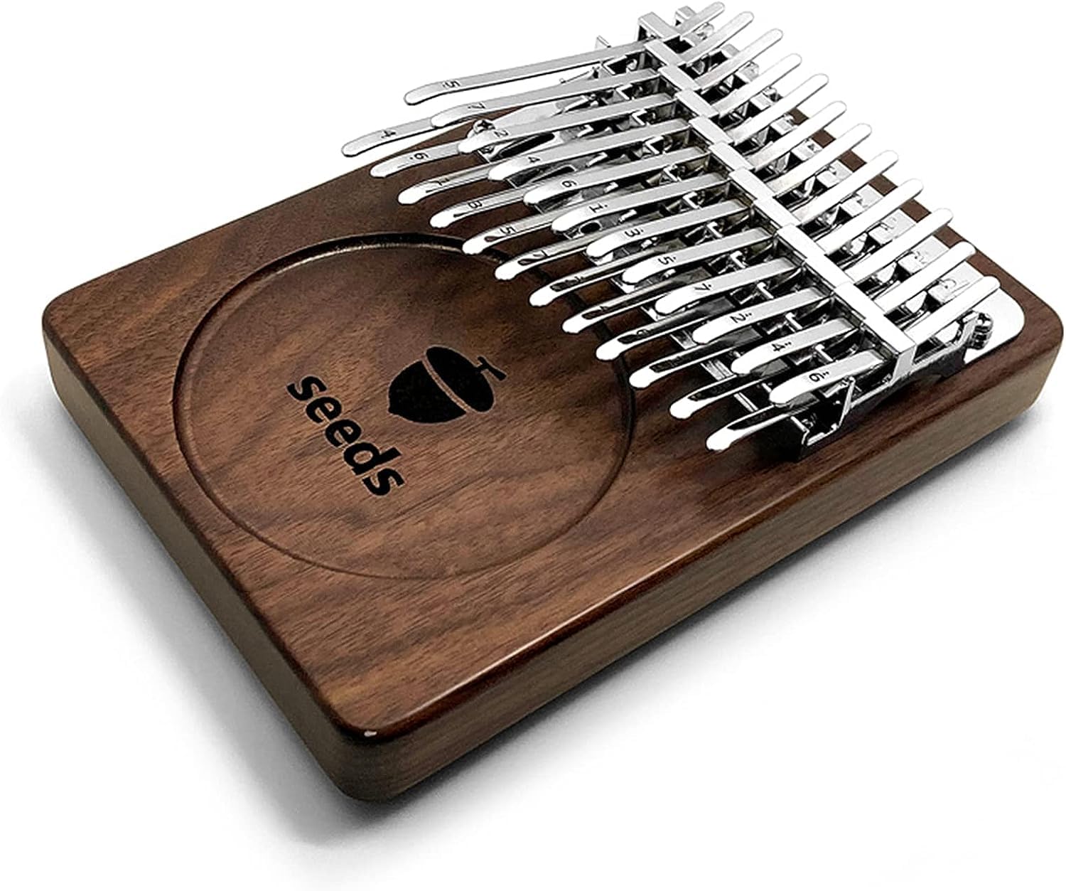 Amazon | seeds カリンバ 24キー 親指ピアノ 初心者セット (2段式で