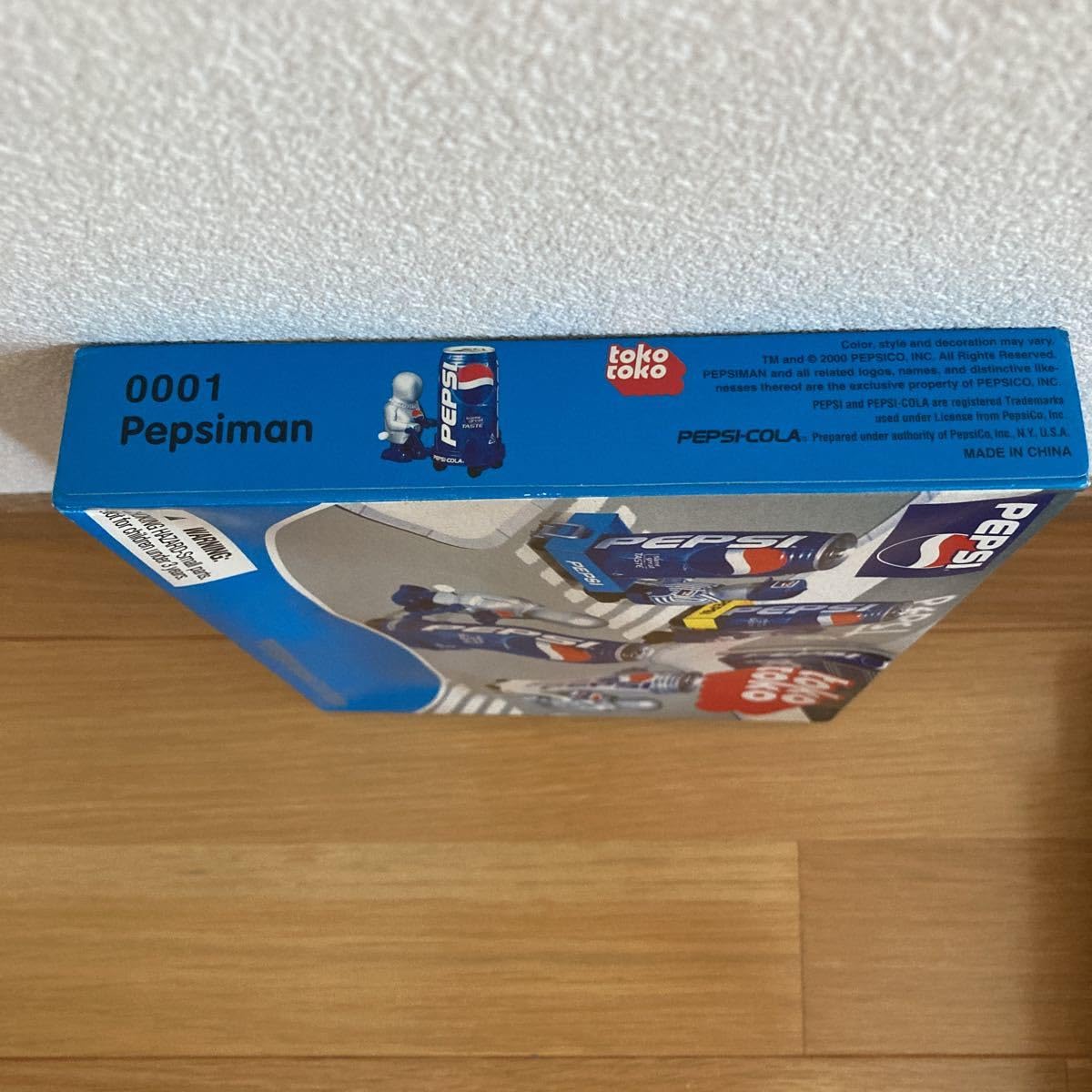 Amazon.co.jp: レア ペプシ ペプシMAN tokotoko CAN HELPER 全4種