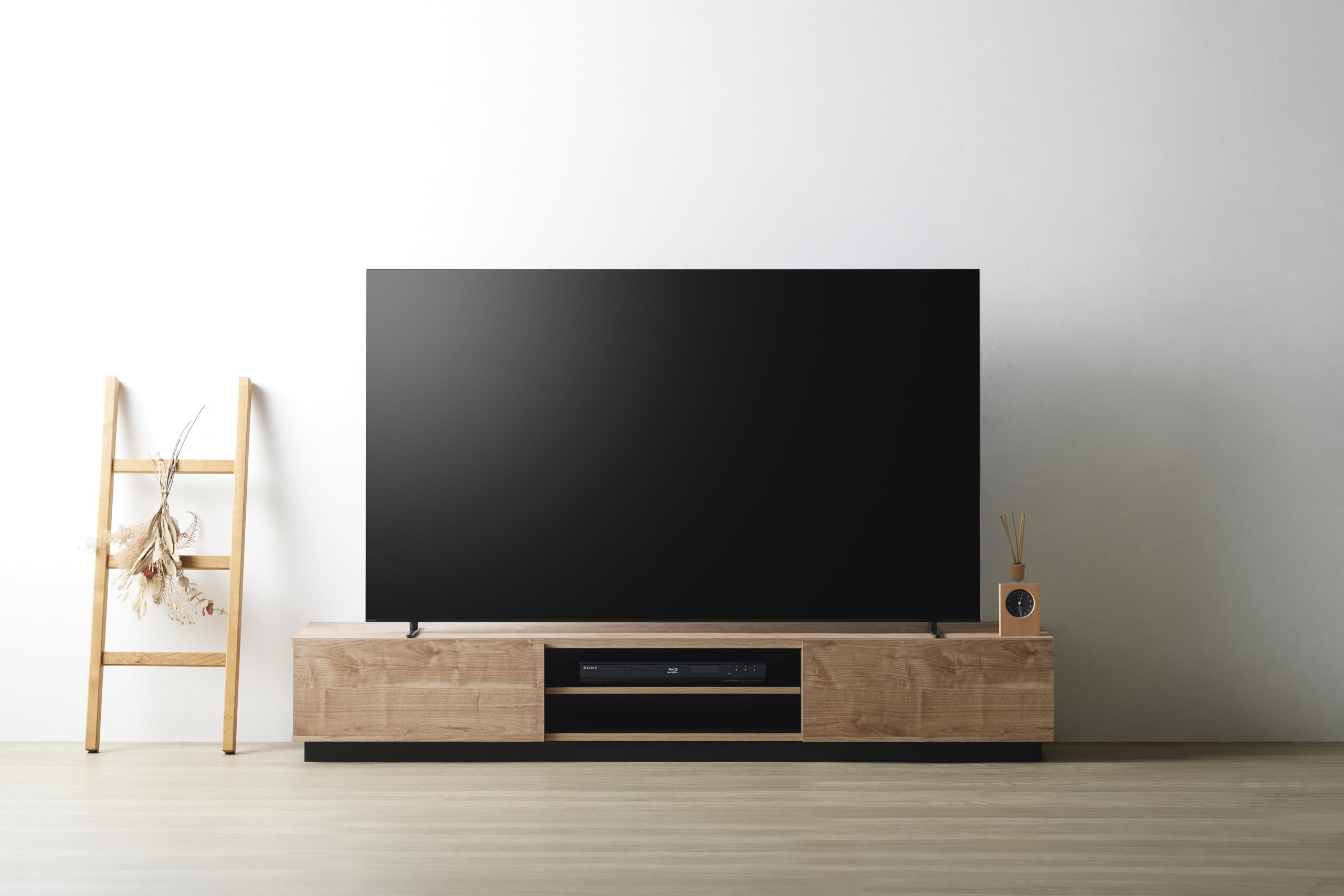 Amazon.co.jp: 朝日木材加工(Asahiwood) テレビ台 リオラ 77型 対応 幅