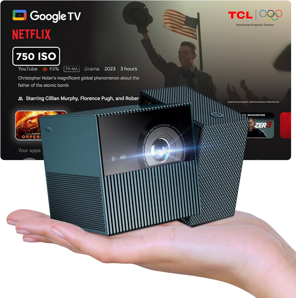 Amazon.co.jp: TCL PlayCube 750 ISO 1080P FHD DLPプロジェクター