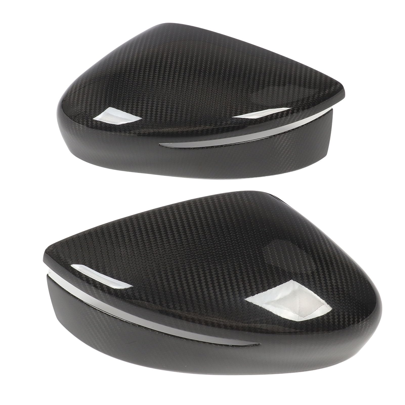 Amazon | カーボンファイバー バックミラー カバー ドアミラー