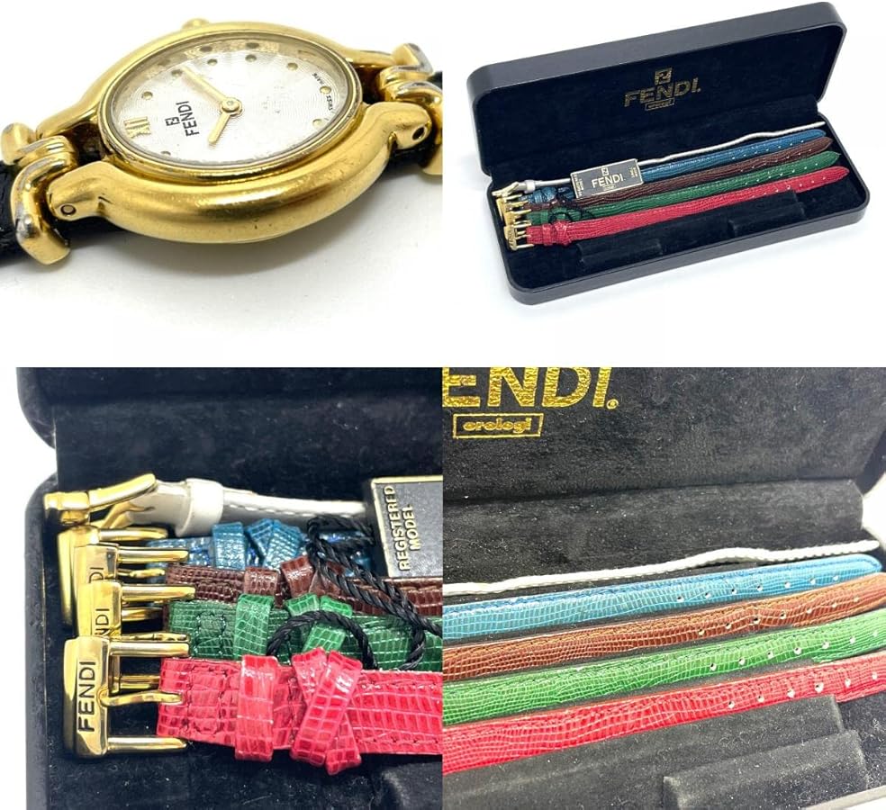 Amazon.co.jp: (フェンディ)FENDI 640L チェンジベルト 6色 カメレオン