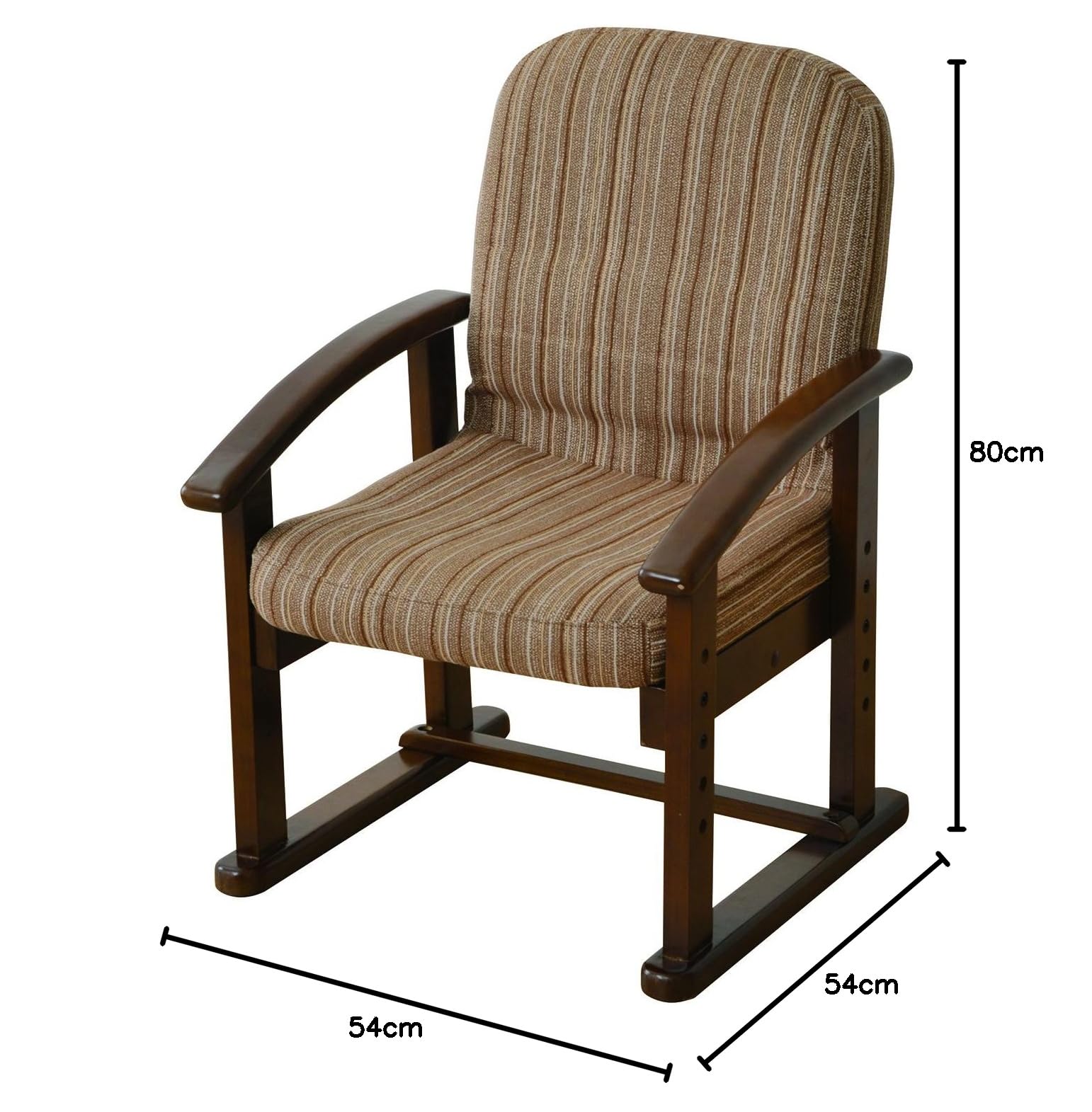 Amazon｜山善(YAMAZEN) 座椅子 座敷用椅子 高座椅子 (高さ調節