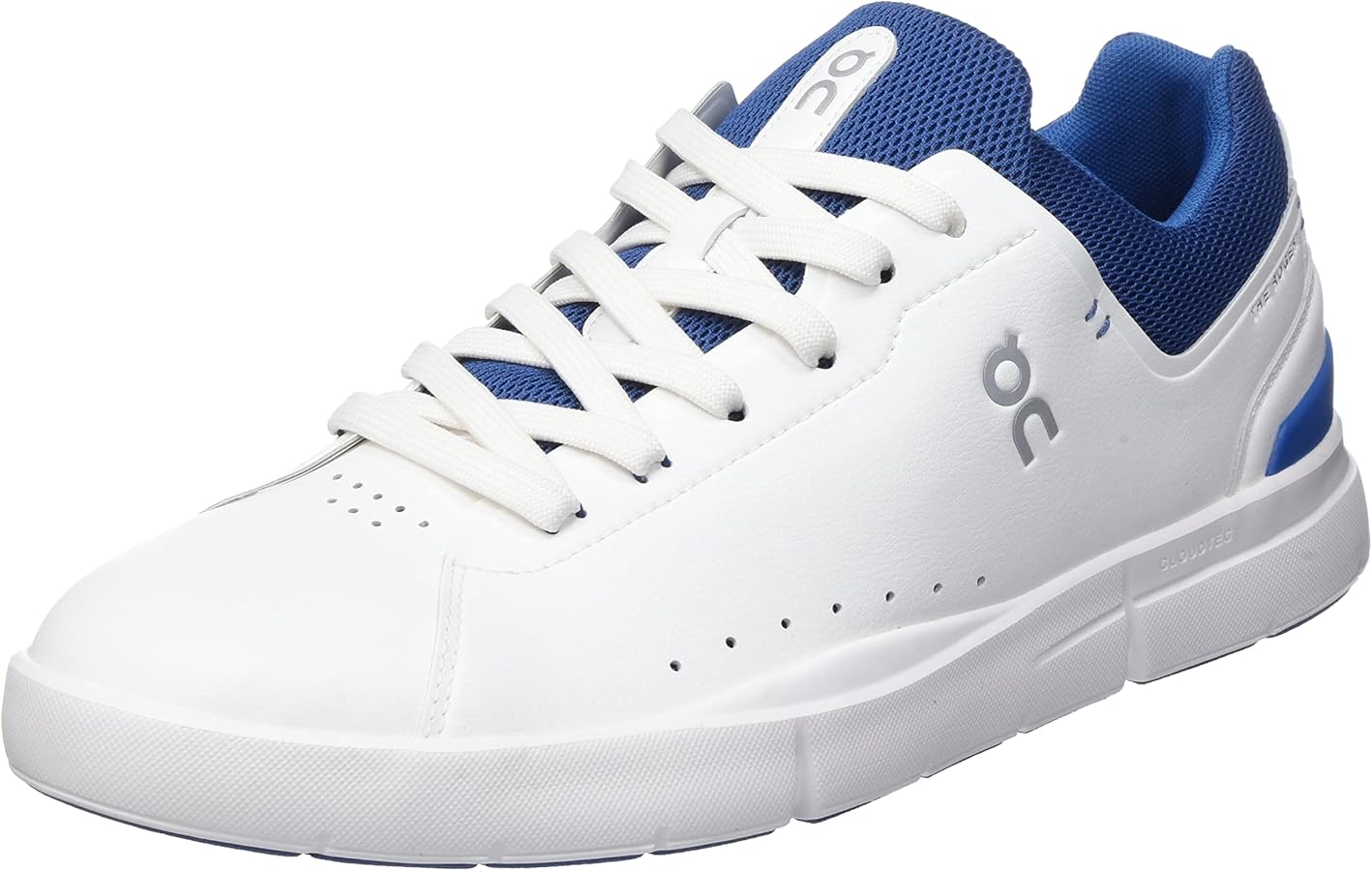 Amazon.com | On Men's The Roger Advantage Sneakers, White/Cobalt